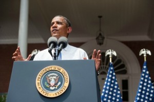 President Obama speaks at Georgetown University